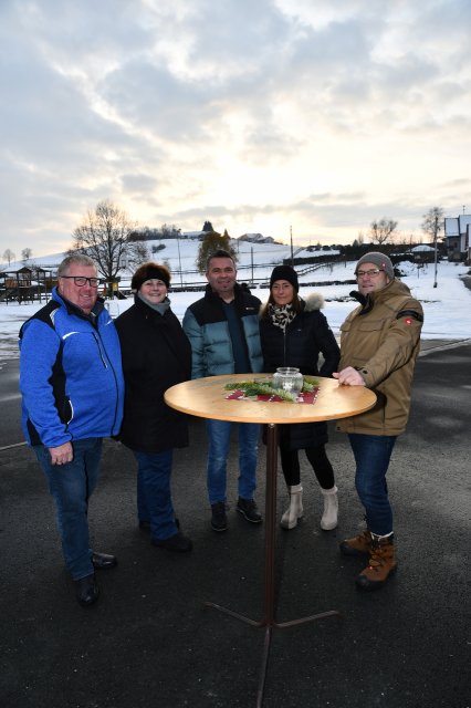 Nikolausaktion beim Spielplatz am 8. Dezember 2023