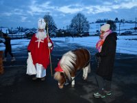 Nikolausaktion beim Spielplatz am 8. Dezember 2023