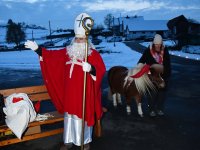 Nikolausaktion beim Spielplatz am 8. Dezember 2023