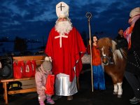 Nikolausaktion beim Spielplatz am 8. Dezember 2023