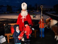 Nikolausaktion beim Spielplatz am 8. Dezember 2023