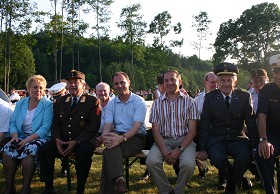 Einige der Ehrengäste bei der Siegerehrung Einige der Ehrengäste bei der Siegerehrung