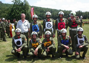 Unsere FW-Wettkampfgruppe I mit ABI Willibald Klucsarits