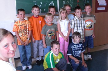 Sch&uuml;ler der 2. Schulstufe