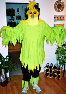 Bunte Vögel beim Faschingsgschnas in Kleinmürbisch Bunte Vögel beim Faschingsgschnas in Kleinmürbisch