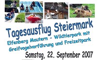 Tagesausflug zum Elfenberg in Mautern in der Steiermark