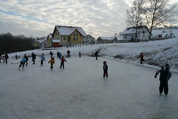 Eislaufparty zu Silvester