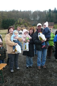 Die schnellsten der Kleinkindergruppe