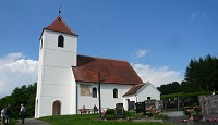 Die historisch wertvolle Kirche in Zahling