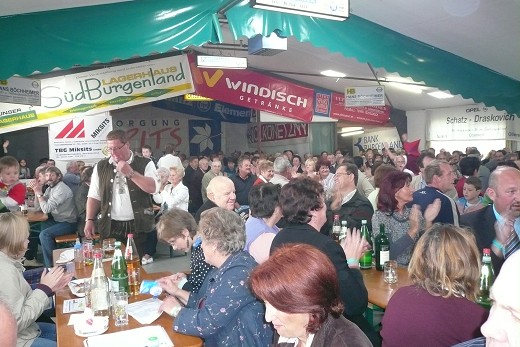 Tolle Stimmung herrschte in der Festhalle im Gh. Marth
