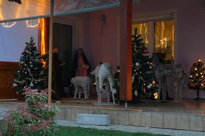 Besondere Stimmung durch die Beleuchtung in den Abendstunden