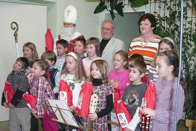 Nikolausfeier in der Volksschule Grossm&uuml;rbisch