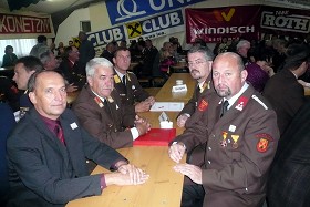 Ehreng&auml;ste bei der Festveranstaltung der Feuerwehr Kleinm&uuml;rbisch
