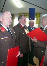 Ernennung der Ehrenfeuerwehrkommandanten