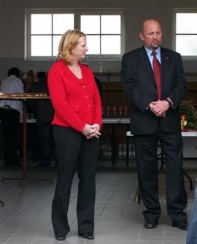 Ministeriun Doris Bures zu Besuch in Kleinm&uuml;rbisch