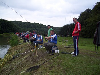 Preisfischen in Kleinm&uuml;rbisch im September 2010