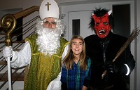 Nikolaus und Krampus in Kleinm&uuml;rbisch