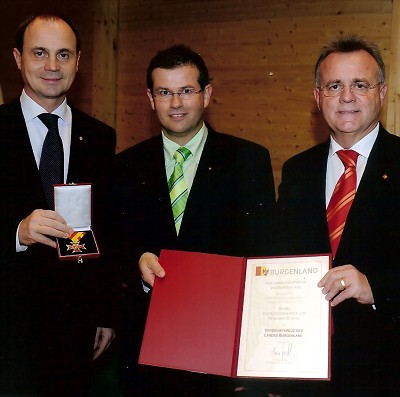 Verdienstkreuz des Landes f&uuml;r Reinhard Strobl