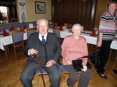 Josefa und Ferdinand Frisch feiern die Eiserne Hochzeit