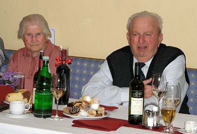 Josefa und Ferdinand Frisch feiern die Eiserne Hochzeit