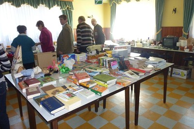 Flohmarkt der Senioren im April 2011