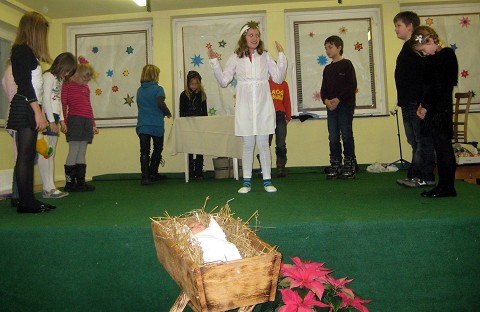 Weihnachtsfeier 2011 in der Volksschule