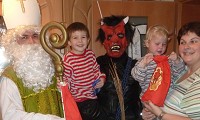 Nikolaus und Krampus in Kleinm&uuml;rbisch