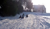 Schneevergn&uuml;gen im Unterberg/Graben