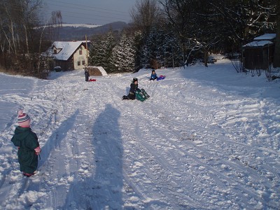 Schneevergn&uuml;gen im Unterberg/Graben