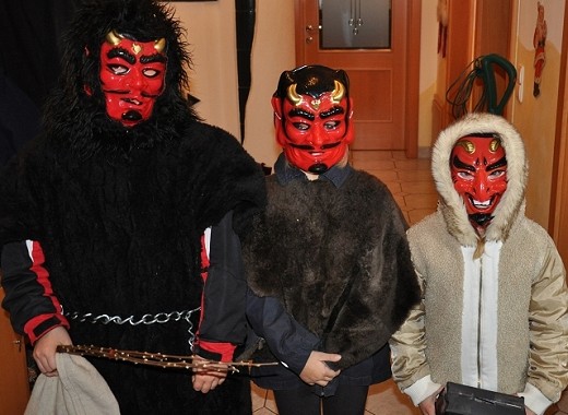 Nikolaus und Krampus in Kleinm&uuml;rbisch