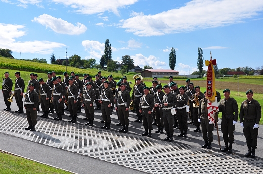 Angelobung von Rekruten in Kleinm&uuml;rbisch