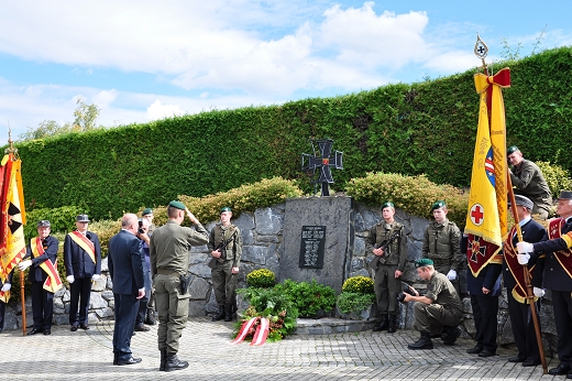 Angelobung von Rekruten in Kleinm&uuml;rbisch - Totengedenken