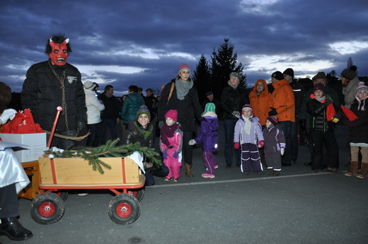 Nikolaus und Krampus in Kleinm&uuml;rbisch