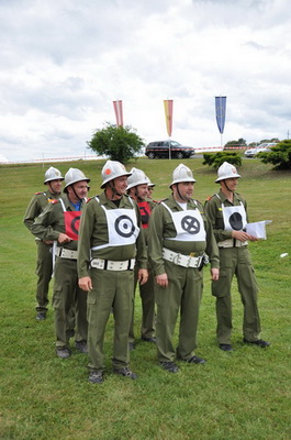 Bezirksfeuerwehrleistungsbewerb im Juni 2014 in Gro&szlig;m&uuml;rbisch