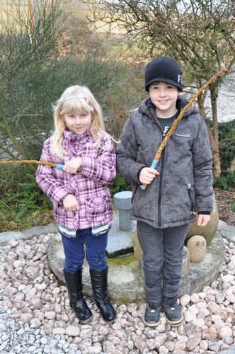 Anna und Thomas Fr&uuml;hwirth beim "Auffrischnen" am Neujahrstag