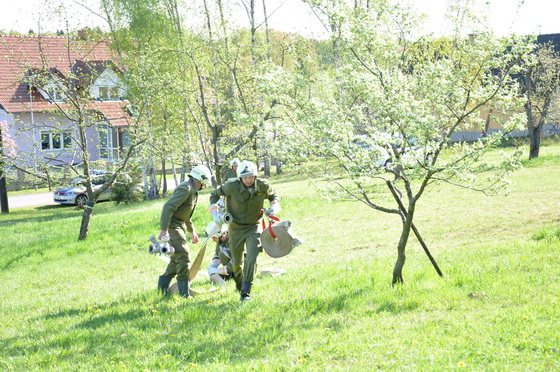 Inspektions&uuml;bung der Feuerwehr Kleinm&uuml;rbisch