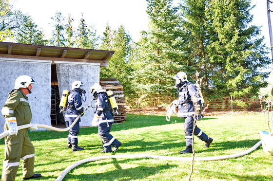 Inspektions&uuml;bung der Feuerwehr Kleinm&uuml;rbisch