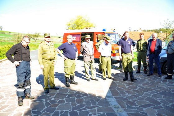 Inspektions&uuml;bung der Feuerwehr Kleinm&uuml;rbisch