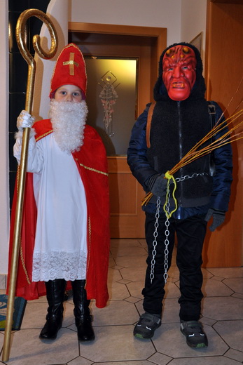 Nikolaus und Krampus in Kleinm&uuml;rbisch