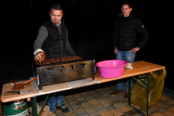 Der Nikolaus war am 7. Dezember beim Spielplatz Kleinmürbisch