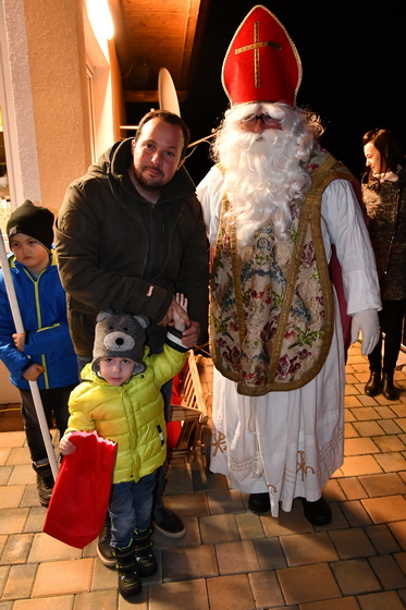 Der Nikolaus war am 7. Dezember beim Spielplatz Kleinmürbisch