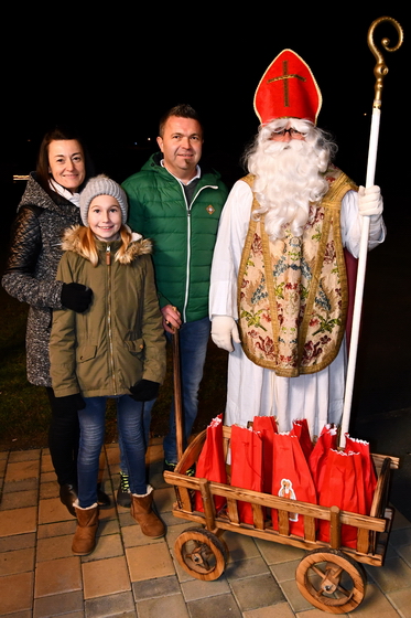 Der Nikolaus war am 7. Dezember beim Spielplatz Kleinmürbisch