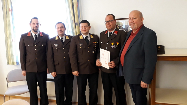 Jahreshauptdienstbesprechung der Ortsfeuerwehr am 19. Jänner