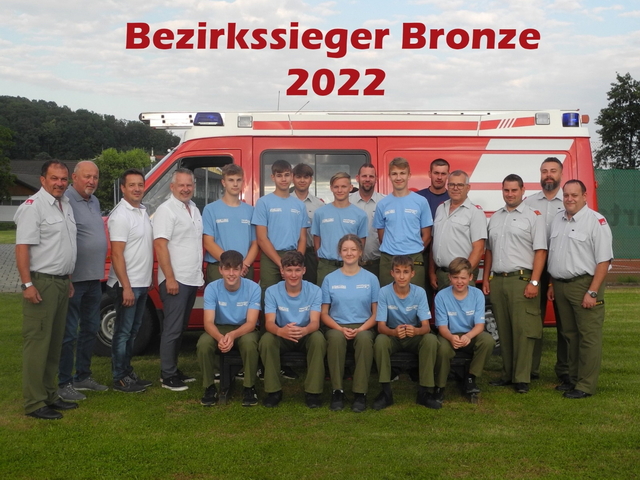 Jugendfeuerwehr-Bezirksleistungsbewerb 11. Juni 2022
