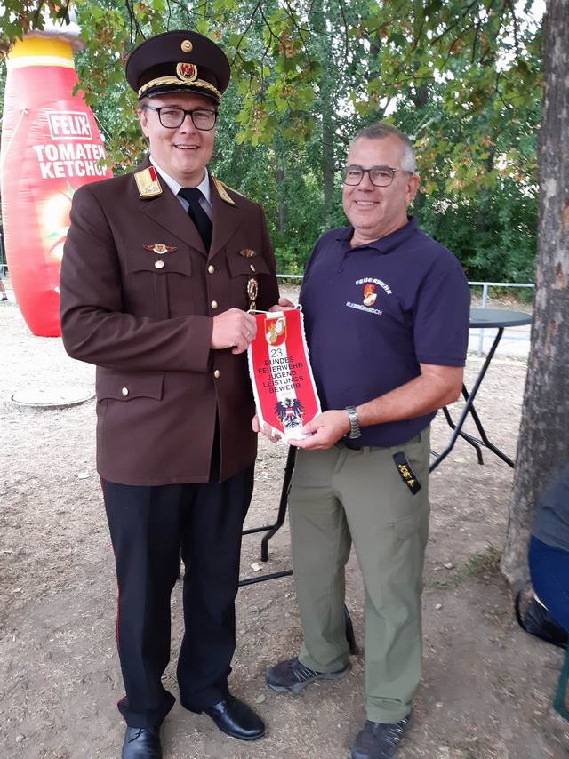 Bundes-Feuerwehrjugend-Leistungsbewerb 2022 mit der Gruppe Inzenhof-Kleinmürbisch
