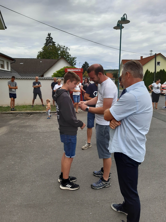 Bundes-Feuerwehrjugend-Leistungsbewerb 2022 mit der Gruppe Inzenhof-Kleinmürbisch