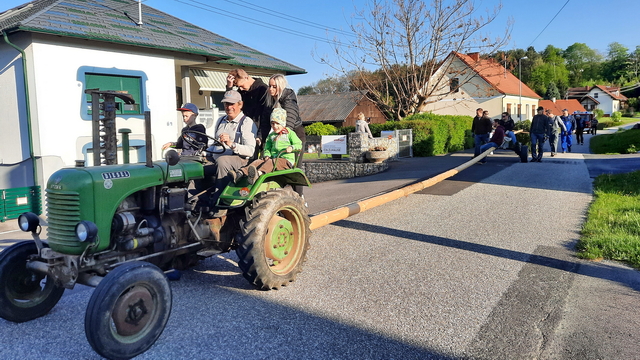 Maibaum-Aufstellen am 30. April 2023