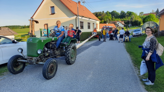 Maibaum-Aufstellen am 30. April 2025