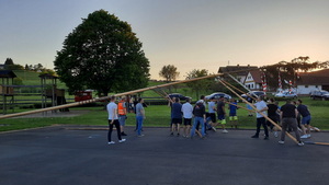 Maibaum-Aufstellen am 30. April 2025